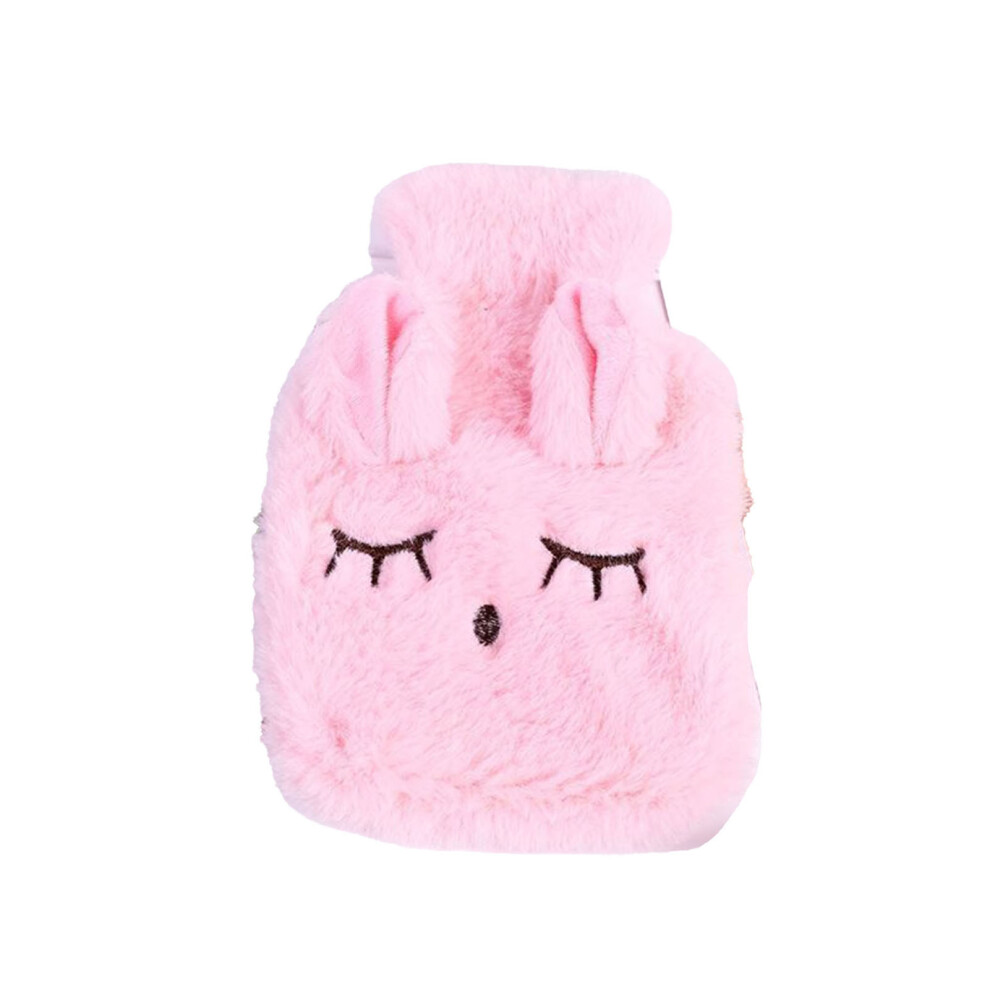 Pink Hot Water Bottle Explosion Proof Prevent Scald