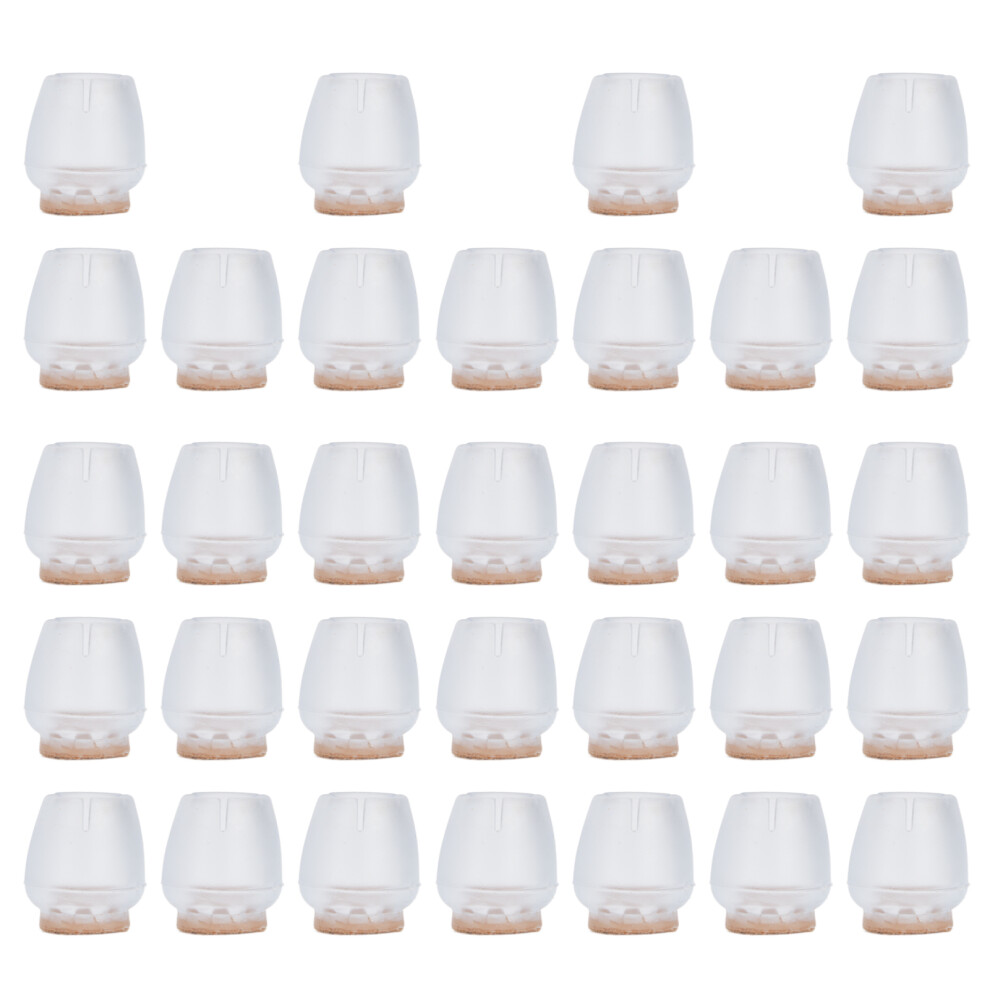 32Pcs Non Slip Furniture Leg Cover Mute Silicone 9469363252265