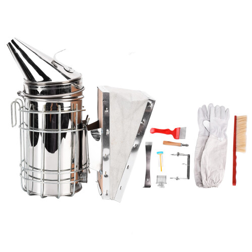 Beekeeping Starters Kit Beehive Smoker Wire
