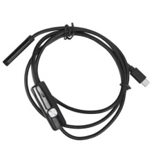 AN97-7 7mm Endoskopkamera IP67 Wasserdichte Inspektionskamera Boreskop 6 LED Einstellbar Industrie-Endoskop 5m / 16,4 Fuß