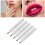 5Pcs Lip Brush Retractable Portable Multipurpose 12