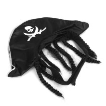 Durable Pet Pirate Hat for Cats & Dogs 5-7.5kg Adjustable Cloth