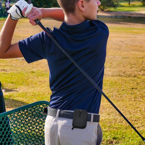 Golf Rangefinder Case EVA Carry Bag Zippered Protective Case Compatible with Most Golf Rangefinders 1