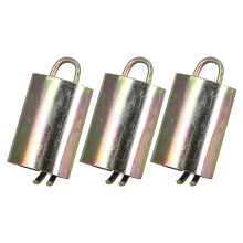 3 Stück Metallriegel Weideglocke, verdickte Anti-Verlust-Schafsglocke für Rind, Outdoor Tierfarm Nr. 1 Glocke