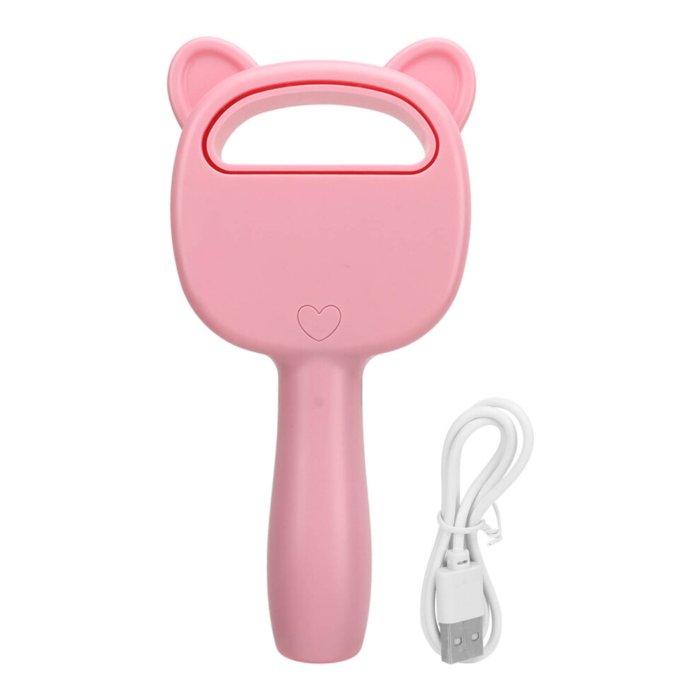 Pink Handheld Bladeless Cooling Fan 2000Mah Usb