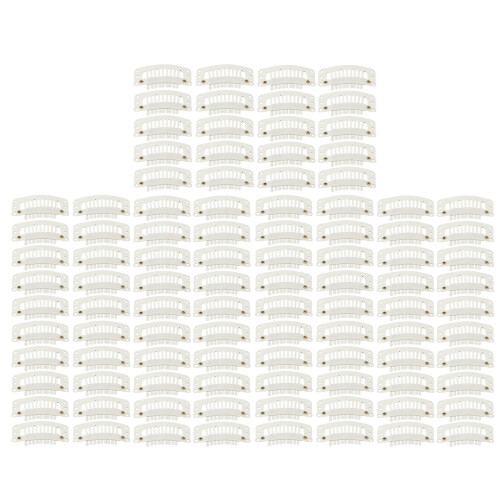100pcs 9 Teeth Hair Extension Clips Multipurpose