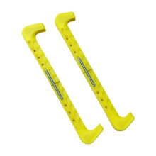 Ice Skate Blade Covers, 2 Pack, Protective Sleeves for Youth and Adult Skates, Yellow, Durable and Lightweight Design