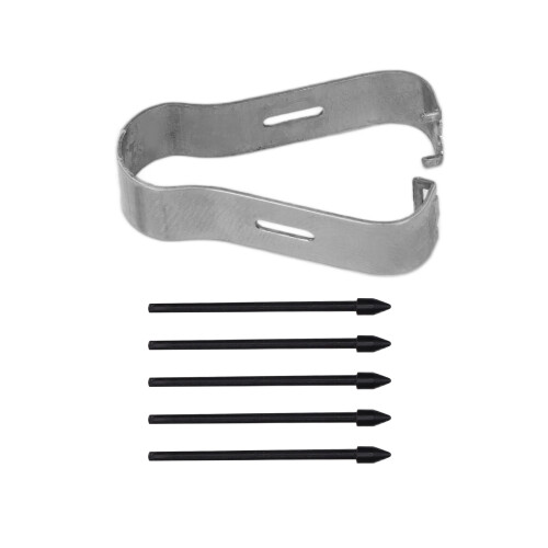Ensemble de 5 pointes de remplacement pour stylet pour les séries Galaxy S, Tab et Note de Samsung 1