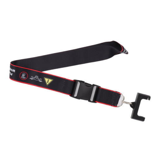 Lanière de cou pour télécommande de drone Mavic Air 2, noir et rouge 2