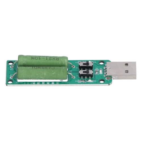 2 pièces testeur de charge USB 1 A 2 A 3 A résistance réglable 2
