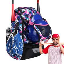 Bat Bags Baseball - Lightweight Waterproof Equipment Bag for T-Ball and Softball, Youth Size, Durable Design, Teen Accessories
