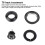DB cuffie 44-55mm 28,6/39,8mm 141g argento 9
