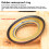 DB cuffie 44-55mm 28,6/39,8mm 141g argento 5