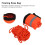 Sac de lancer de corde flottant de 15 m, orange 10