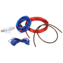 Kit di cavi di alimentazione per amplificatore ABS/metallo per clacson dell'auto