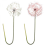 Artificial Dandelion Simulation White Plastic Iron Wire Fake Flowers 1