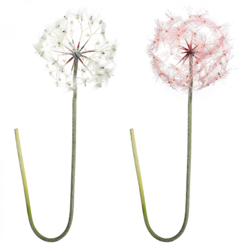 Artificial Dandelion Simulation White Plastic Iron Wire Fake Flowers