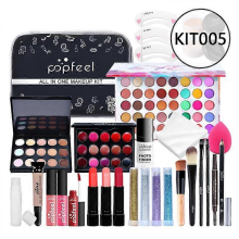 POPFEEL 8-56Pcs Professional Makeup Kit with Eyeshadow Blush Foundation KIT005