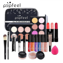 POPFEEL 8-56Pcs Professional Makeup Set Full Kit Eyeshadow Blush Foundation KIT002