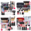 POPFEEL 8-56Pcs Professional Makeup Kit with Eyeshadow Blush Foundation KIT07 3