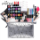 POPFEEL 8-56Pcs Professional Makeup Kit with Eyeshadow Blush Foundation Makeup Case 5