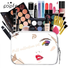 POPFEEL 8-56Pcs Professional Makeup Kit with Eyeshadow Blush Foundation KT03C
