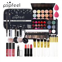 POPFEEL 8-56Pcs Professional Makeup Kit with Eyeshadow Blush Foundation KT03B