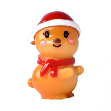 Christmas Resin Miniature Ornament Cute Snowman Santa Figurines Dollhouse Decor13