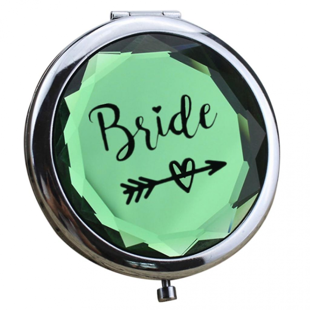 Personalized Bride Cosmetic Makeup Mirror Wedding Bridal Shower Party Decoration9