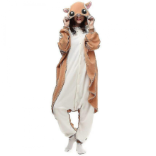 Animal Adults Cat Bear Shark Onesies Pajama Raccoon Costumes Dragon Jumpsuit Christmas Gift Flying Squirrel
