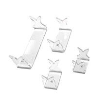Acrylic Fishing Lure Display Holder, Transparent Step Shelves for Large Fishing Lures, Stand for Lure Exhibitions