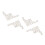 100PCS Vintage Style Iron Corner Desk Edge Corner 5