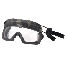 Multi-Dimensional Split Tactical Anti-Fog Protective Goggles for Outdoor Airsoft Paintball Hunting 18.5 x 8.5 cm
