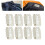 100pcs Wig Snap Clip U Shape 6 Teeth Safe 11
