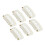 100pcs Wig Snap Clip U Shape 6 Teeth Safe 9