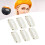 100pcs Wig Snap Clip U Shape 6 Teeth Safe 12