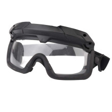 Multidimensional Tactical Anti-Fog Protective Glasses for Outdoor Use, 2 Modes, 18.5x8.5cm for Airsoft Paintball Hunting
