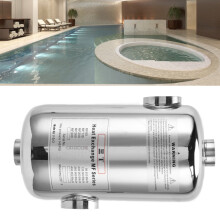 25KW Schwimmbadwärmetauscher Thermostat Zirkulationsheizgerät für SPA Pools Zubehör