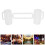Beer Mug Acrylic Double Conjoined Beer Glass with 11