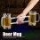 Beer Mug Acrylic Double Conjoined Beer Glass with 14