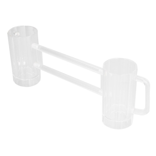 Beer Mug Acrylic Double Conjoined Beer Glass with 1