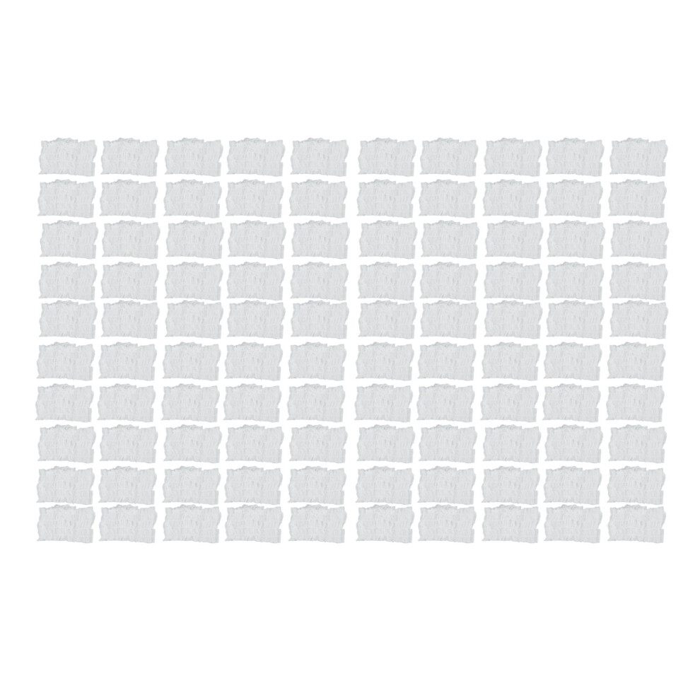 White 100Pcs Facial Spa Headbands Non Woven Fabric