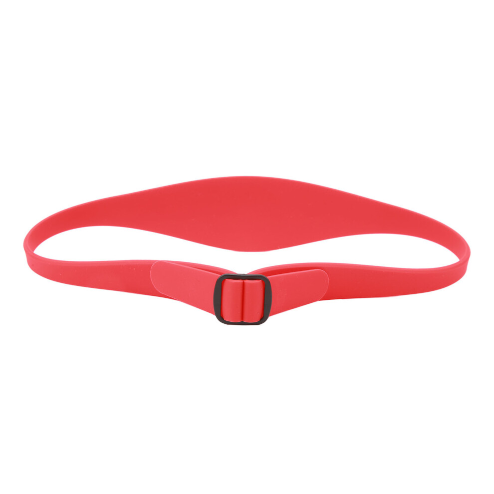 Red Neckline Shaving Template Adjustable Curved