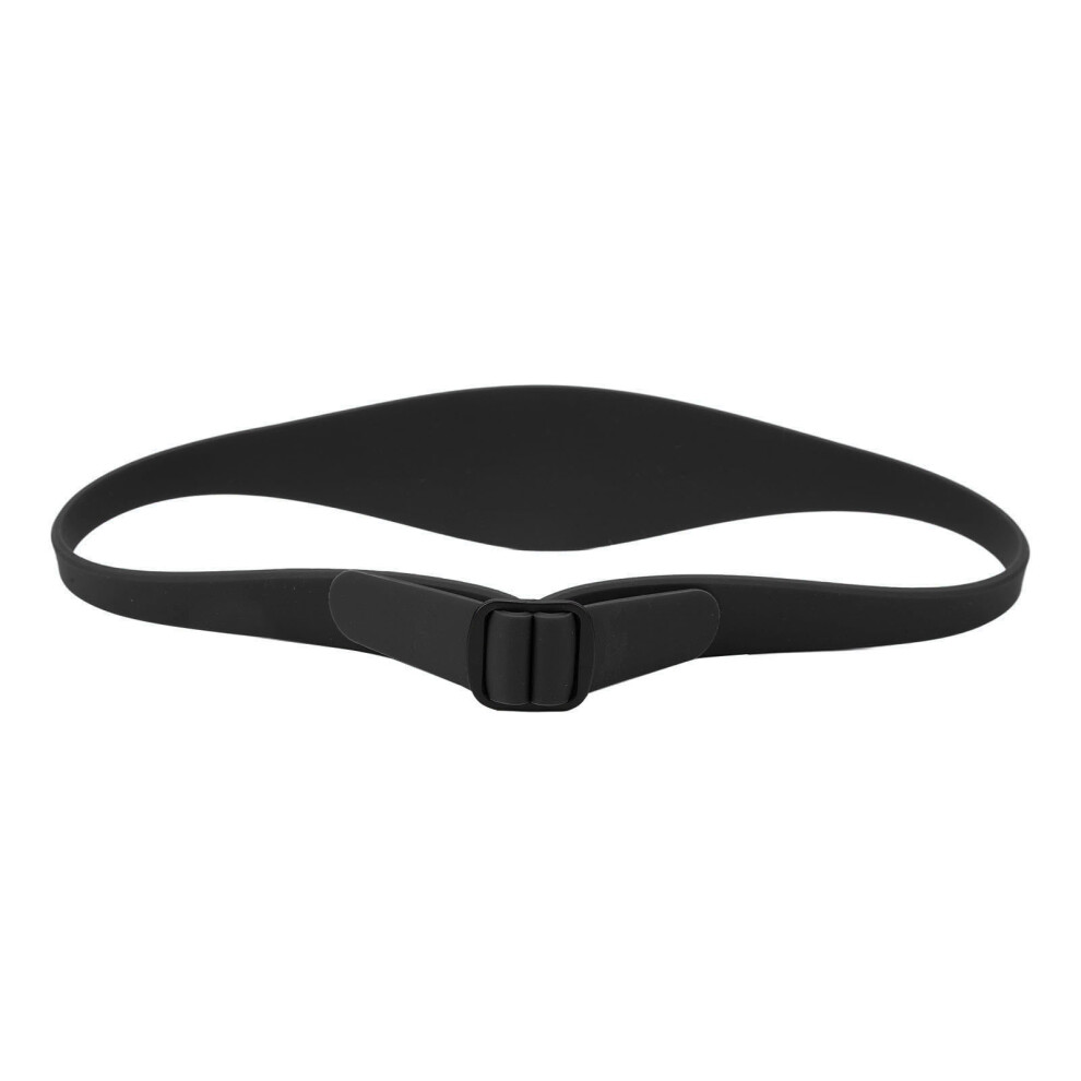 Black Neckline Shaving Template Adjustable Curved