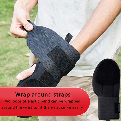 Softball Baseball Wrist Guard for Left or Right Hand Beginners, Adjustable Fit, Lightweight Design 2