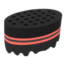 Peigne Afro Coil, Brosse en mousse pour cheveux, Gros trous