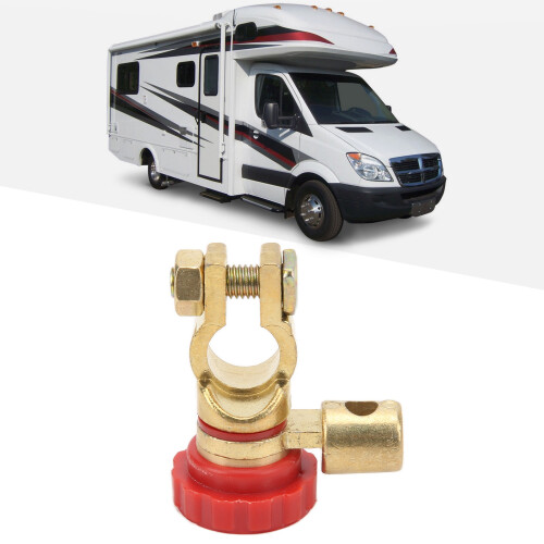 Battery Master Disconnect Switch 24V 150A Brass for Car RV Vehicles 2