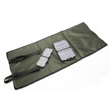 Karpfenangeln Faltbare Abhakmatte Sitzkissen Schutzkissen + Faltbare Aufbewahrungsbox Set für Karpfenangeln