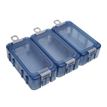 3 Waterproof Portable Fishing Box Organizer with Luminous Design, Ideal for Sea Fishing, Easy Access Tackle Storage