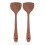 2pcs Wooden Spatula Household Hanging Long Handle 8